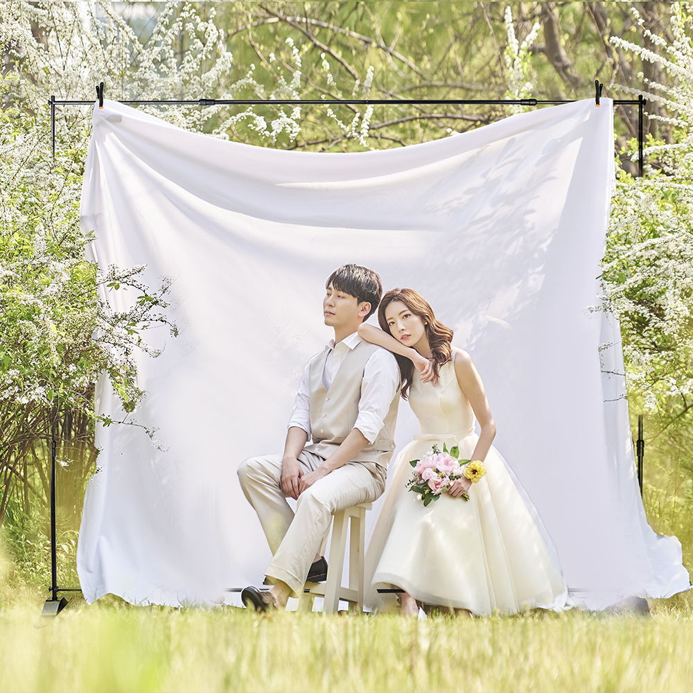 대형 현수막 거치대 포토존 포토월 백월 배너거치대 2세대 프리미엄 거치대 350x260cm - 상세 이미지 5