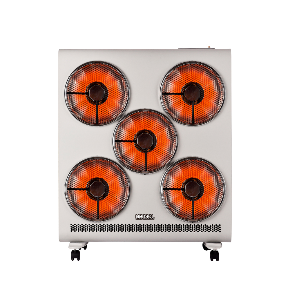 한솔 하이라이트 전기히터 5구 업소용 산업용 대형 전기난로 공업용 사무실 공장 난방기