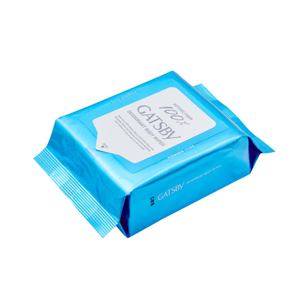 갸스비 데오도란트 샤워티슈 클렌징티슈 파우더 쿨시트러스 대용량 30매 3개 - 상세 이미지 4