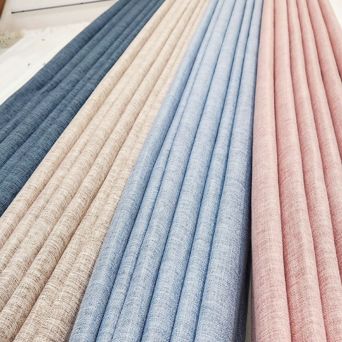 아르일랑 겉커튼 아일렛 타입 100% 맞춤제작 완벽암막 일상암막 데일리 1cm 하늘하늘바라봄