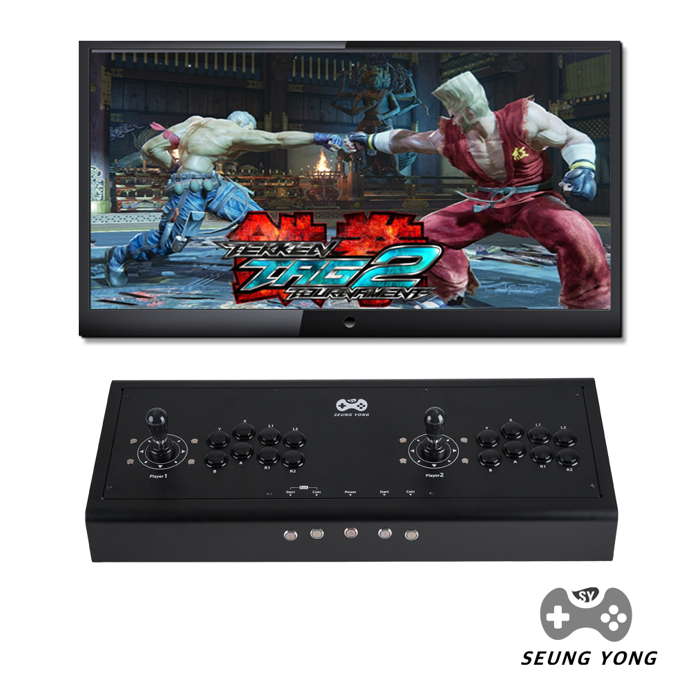 레트로 게임기 가정용 오락실 철권 태그2 승용 PC게임기 조이스틱 끝판왕 국내제조 - 상품 이미지