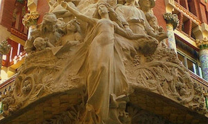 스페인 바르셀로나 카탈루냐 음악당 입장권 오디오 가이드 / 가이드 투어 이미지 2