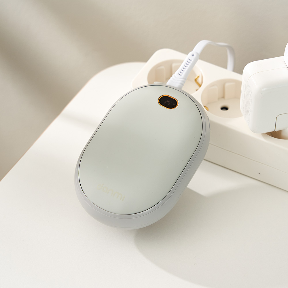 단미 몽그리 양면발열 USB 충전식 휴대용 손난로 대용량 보조배터리 10000mAh - 상세 이미지 4