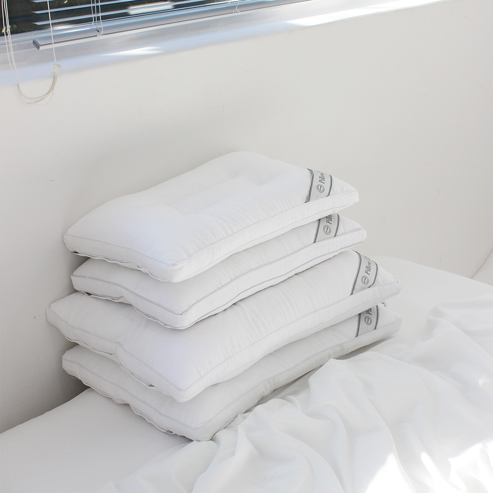 호텔식 마이크로파이버 다운필 경추 베개솜 50x70cm, 1개