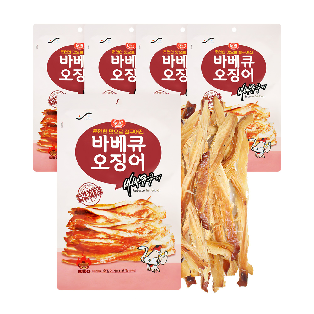 진주 바베큐오징어 [50gx5] : 좋은세상-두원FNS