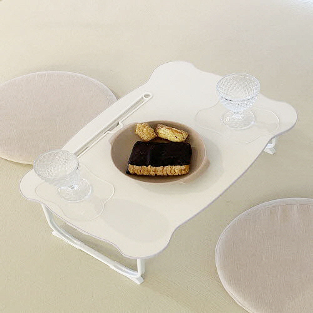 아텍스 곰돌이 좌식테이블 접이식테이블 침대 책상 미니