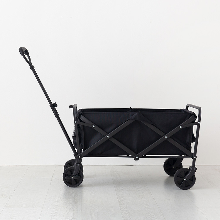 캠폴 캠핑 접이식웨건 중형 5인치 블랙 7060.8531