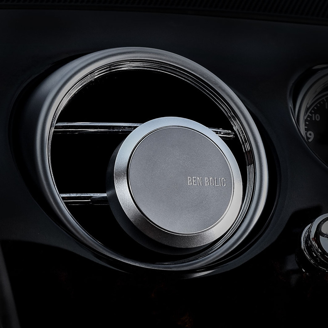 벤볼릭 명품 차량용 방향제 송풍구 차량 석고 고급 자동차 클린코튼 실버1세트