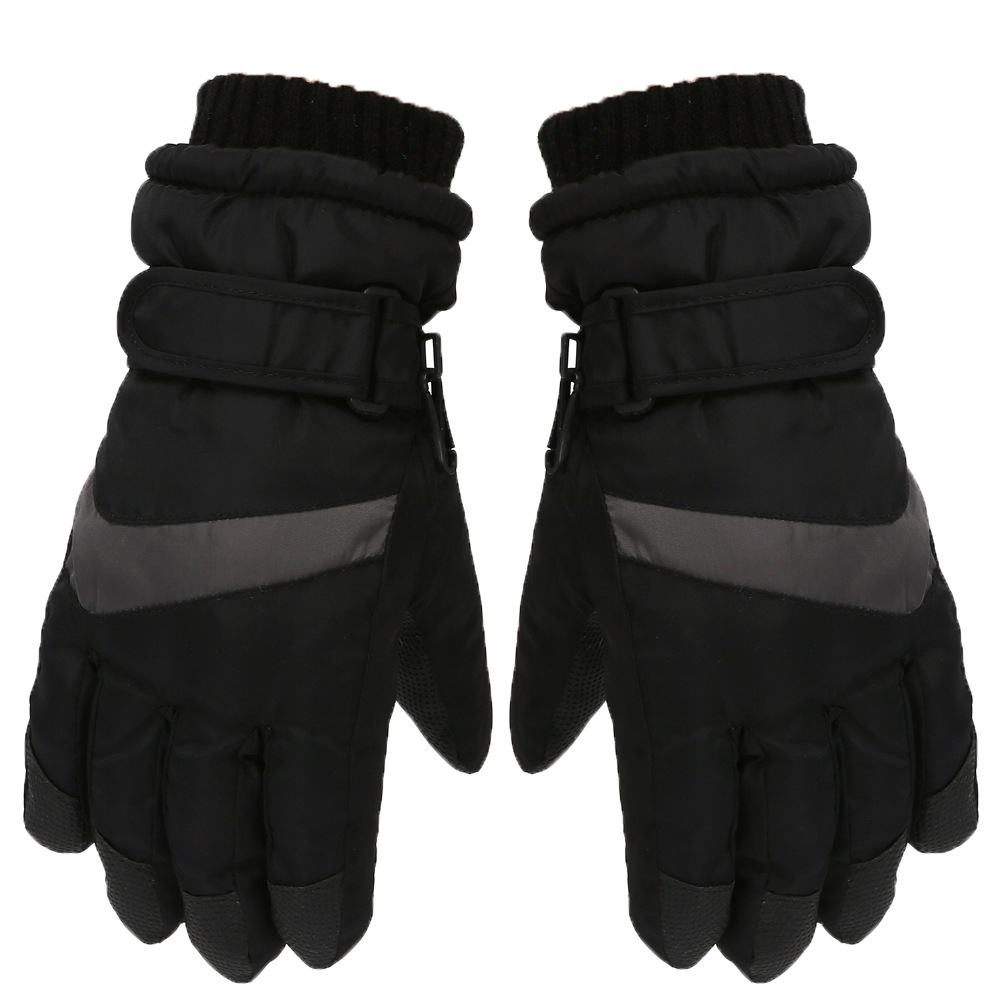 키즈 유아 아동 어린이 여아 남아 초등 학생 주니어 겨울 방한 패딩 손가락 스키 장갑