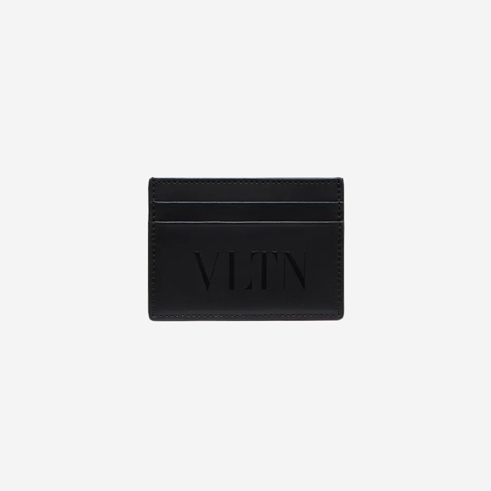 발렌티노 카드지갑 브이 로고 시그니처 VLTN 락스터드 남성 여성 지퍼 명함 이미지 6