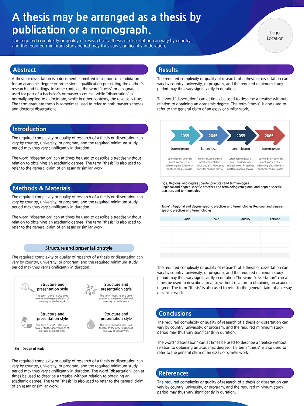 839 (90 x 120cm) 학술 포스터 PPT 템플릿 학회논문 피피티 양식 학위논문 이미지 2