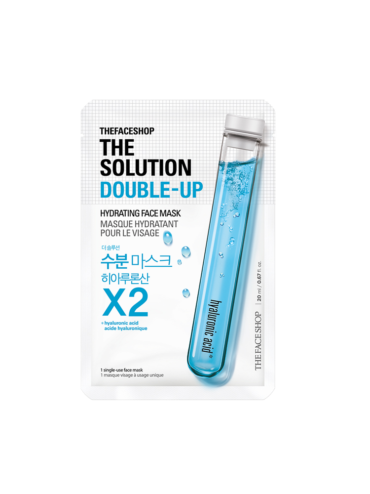 더페이스샵 더솔루션 더블업 마스크 시트 20~22mL 이미지 3