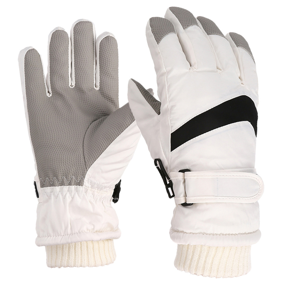 키즈 유아 아동 어린이 여아 남아 초등 학생 주니어 겨울 방한 패딩 손가락 스키 장갑