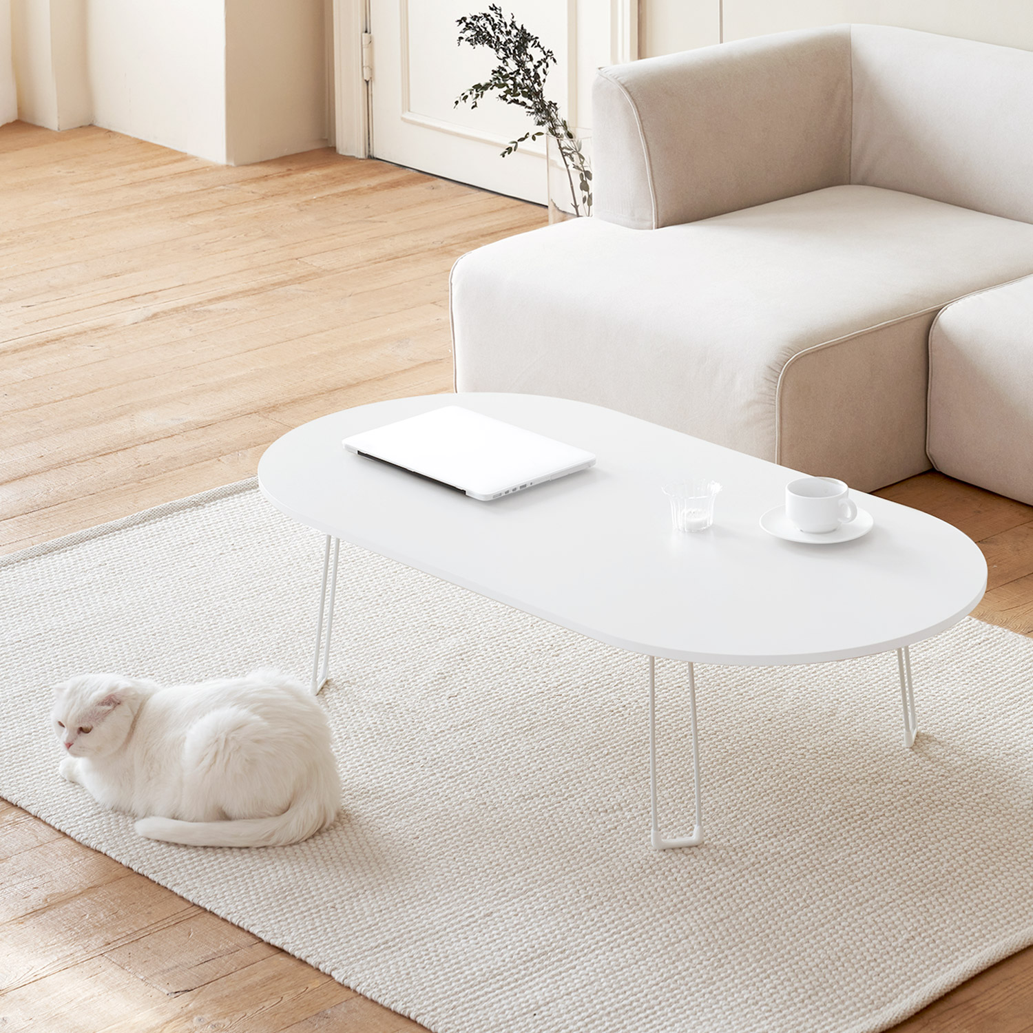 거실테이블 접이식테이블 룸앤홈 라운드테이블 테이블추천