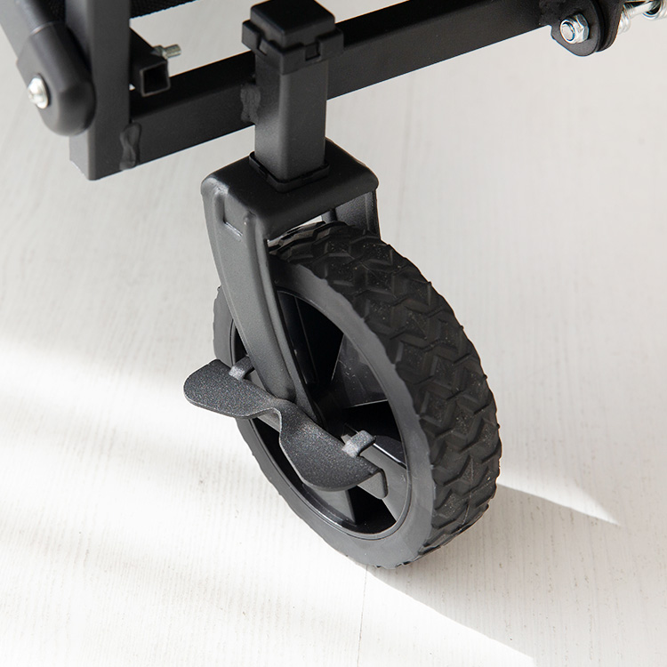 캠폴 캠핑 접이식웨건 중형 5인치 블랙 7060.8531