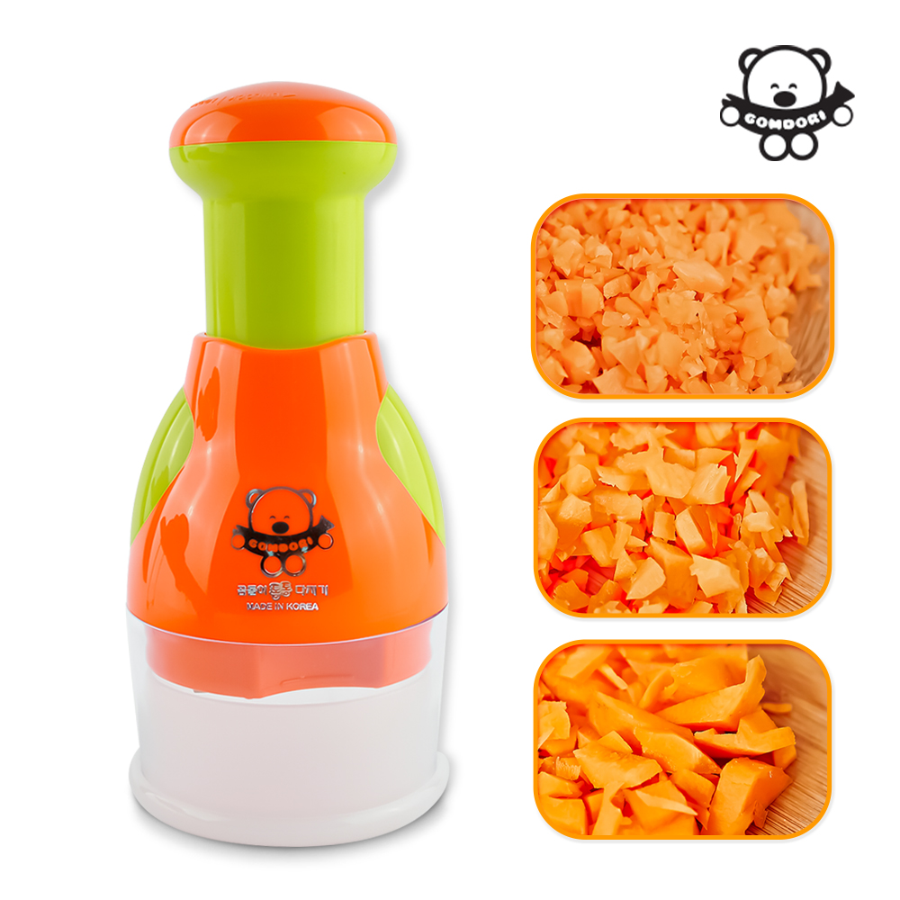 곰돌이 통통 야채다지기 대용량 만능 마늘 이유식 볶음밥