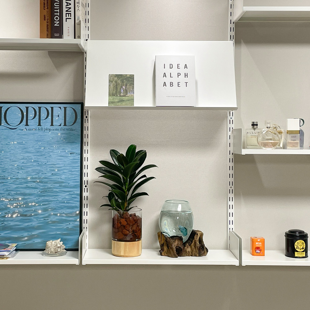 도에르 0004 모듈 시스템 거실 벽 선반 진열대 - 상세 이미지 3