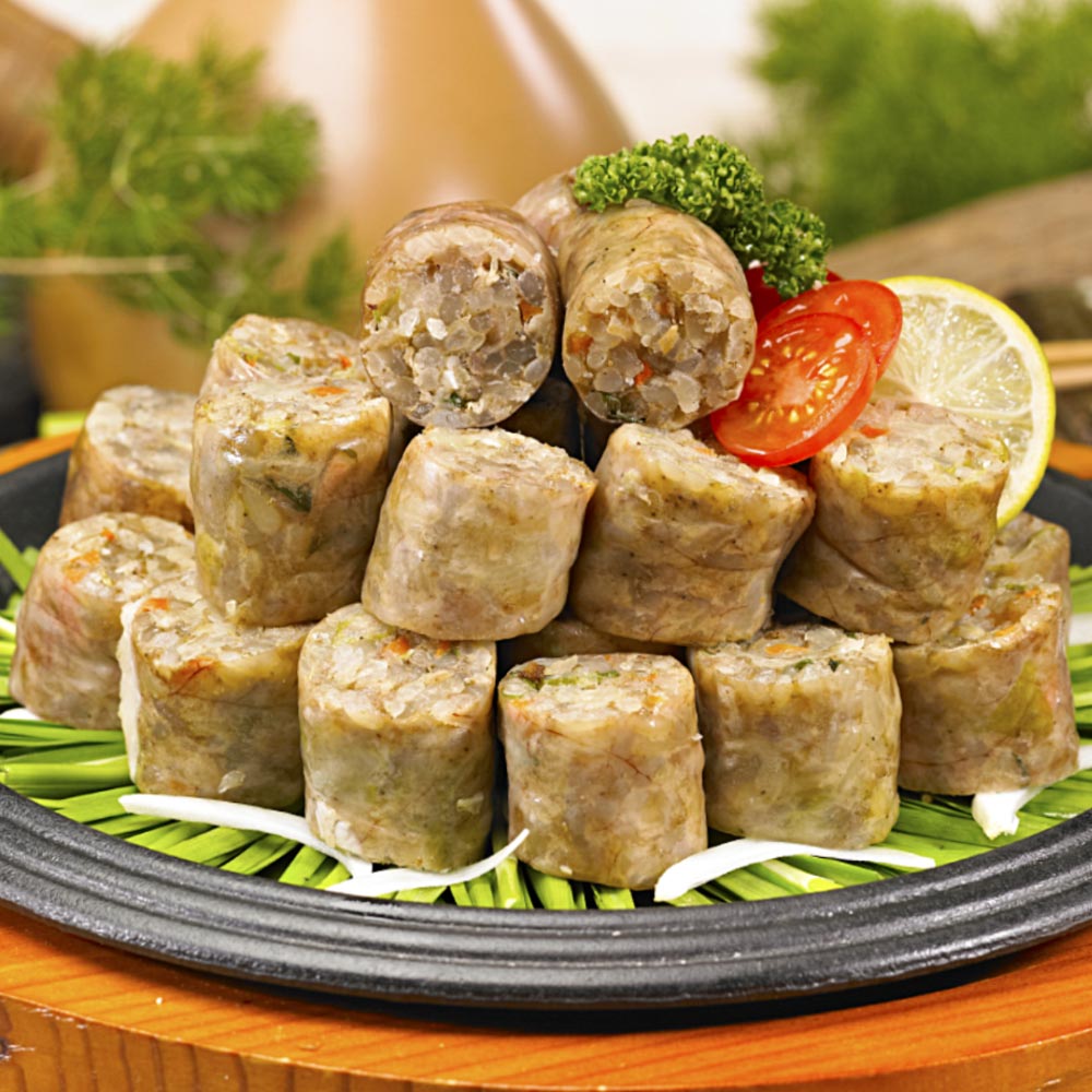 속이 꽉찬 야채 고기 막창 찰순대 토속피순대 500g 1kg - 상세 이미지 3