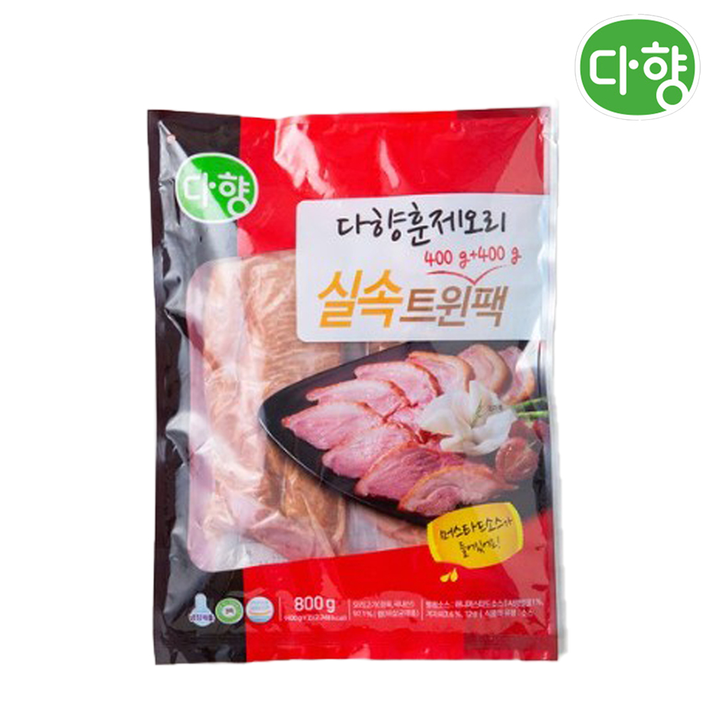 다향 훈제오리 트윈팩 400g+400g - 상품 이미지