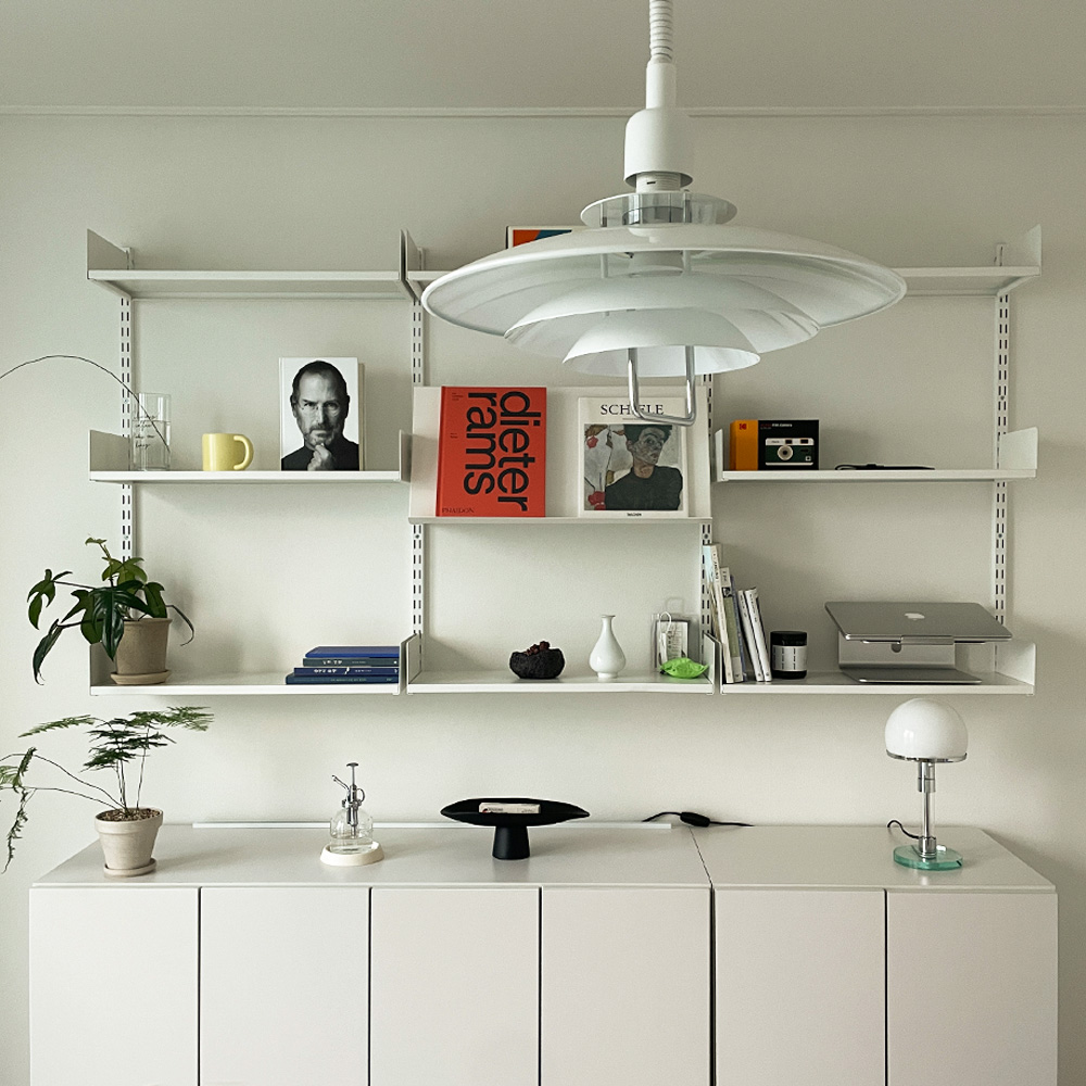 도에르 0002 모듈 시스템 거실 벽 선반 진열대 - 상세 이미지 4