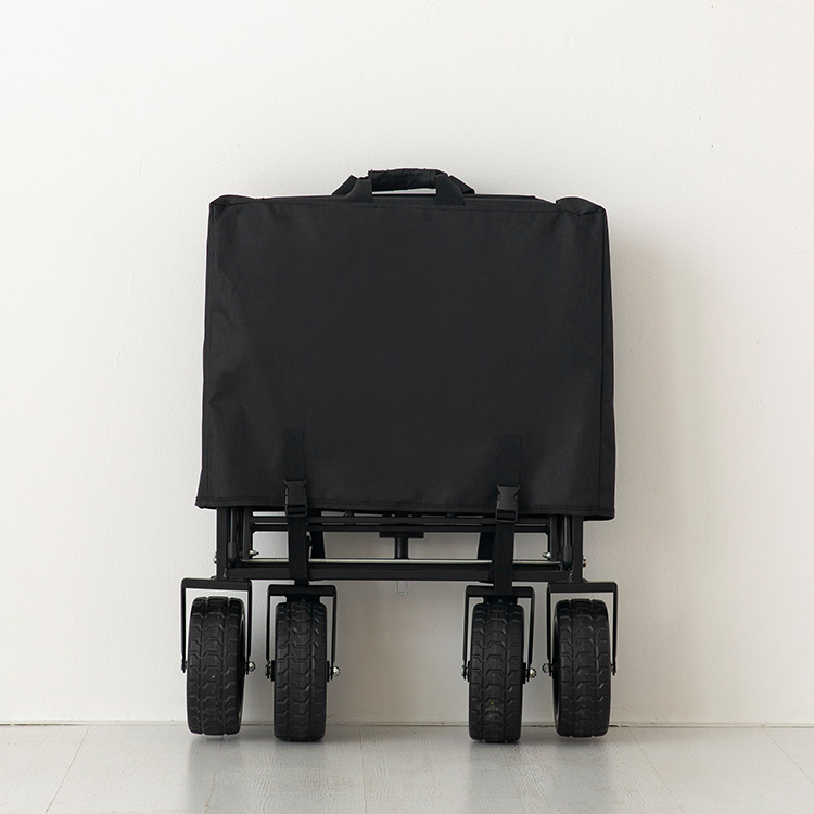 캠폴 캠핑 접이식웨건 대형 8인치 블랙 8556.6870