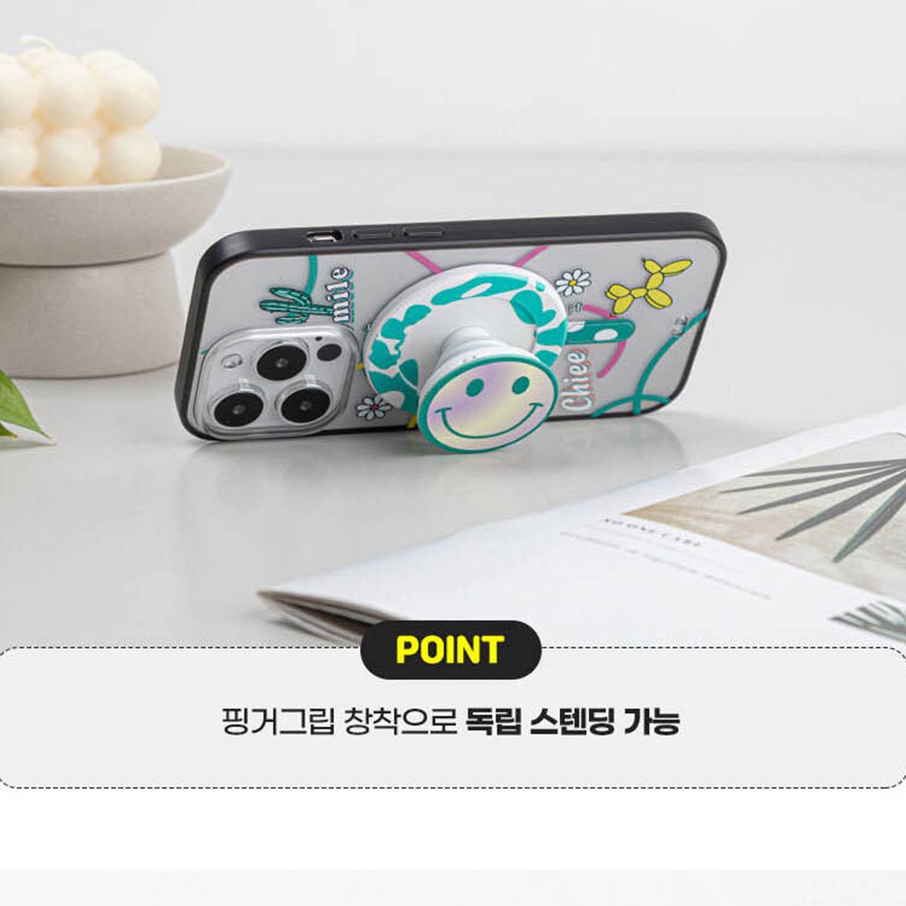 [전용 핑거그립 포함]﻿ 아이폰 15 맥세이프 프로 플러스 프로맥스 케이스 이미지 6