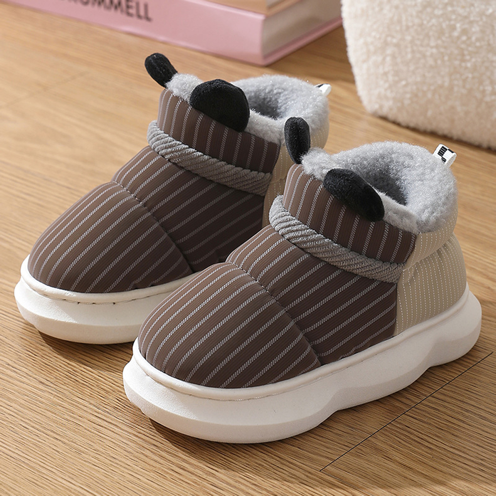 유아 아동 키즈 초등 학생 여아 남아 어린이 주니어 겨울 부츠 방한 털 털신 운동화 - 상세 이미지 5