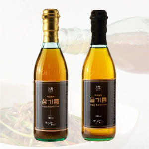 이삭방앗간 수입산 저온압착 참기름 들기름 350ml 세트 맛있게 먹은 솔직 후기 - 상품 이미지 1