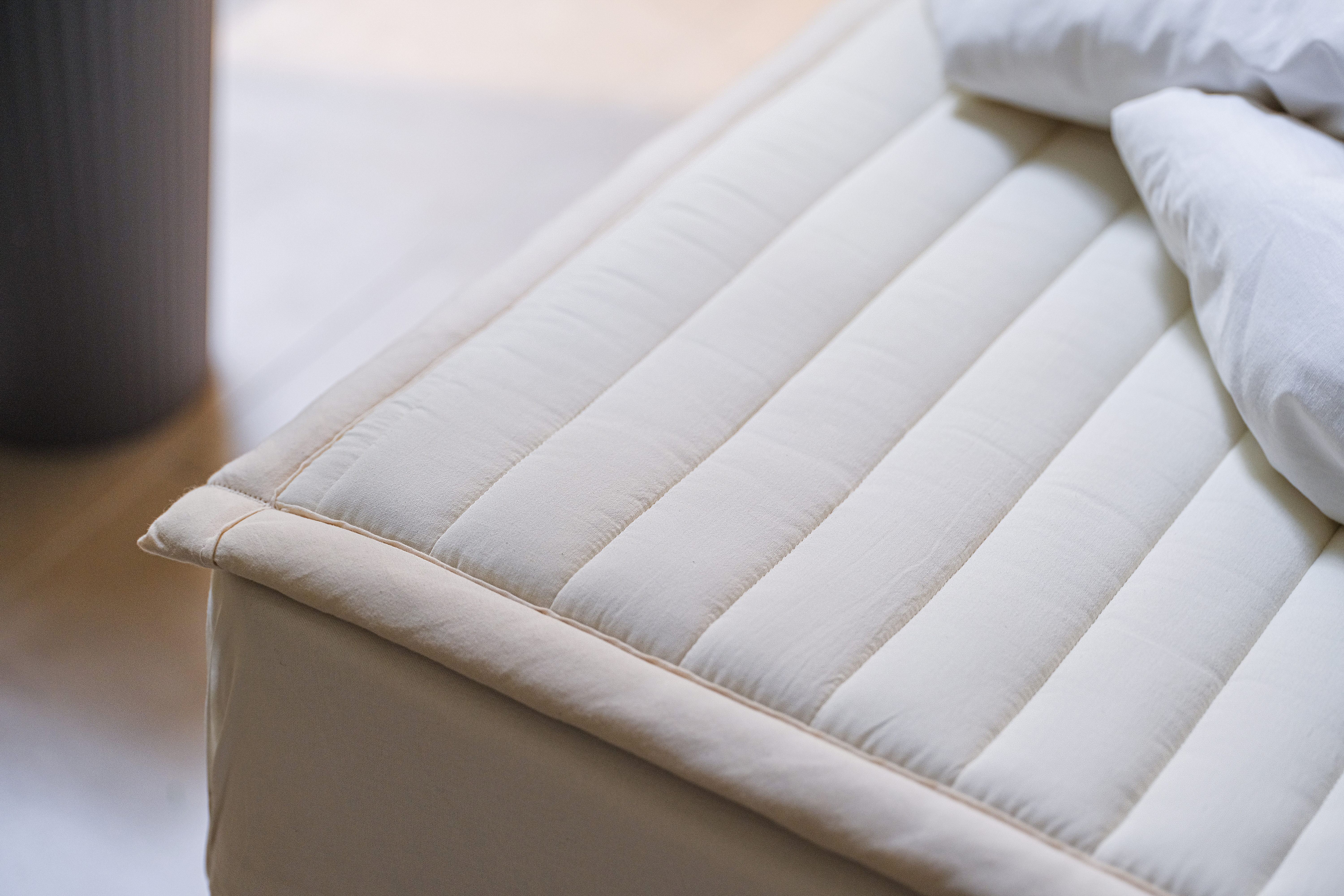 공감도씨 순면 80수 그래핀 탄소매트 고급형 카본 전기 온열 침대 1인용 퀸 킹 내추럴화이트 SS