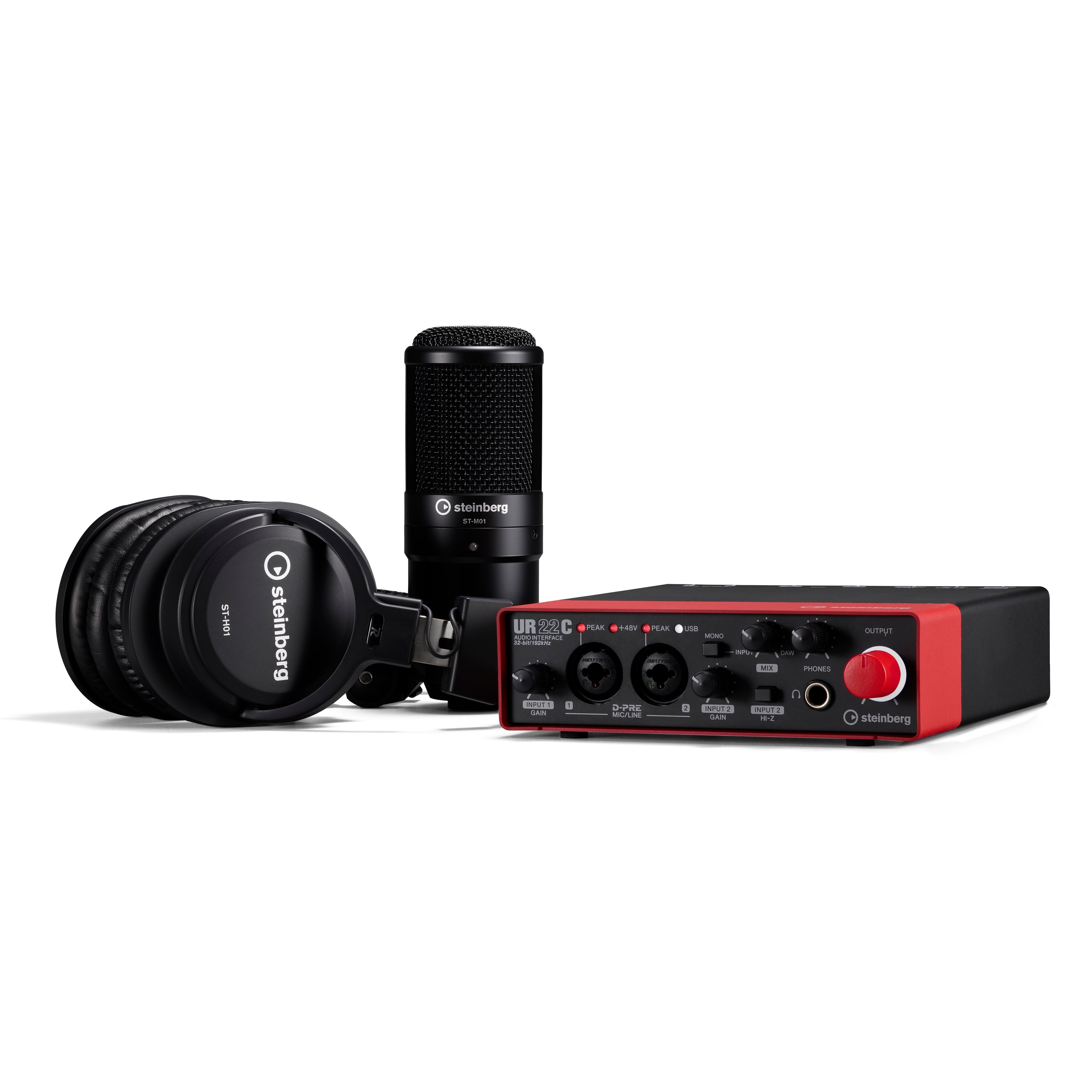 Steinberg UR22C Recording Pack RED 레코딩 패키지 - 상세 이미지 2