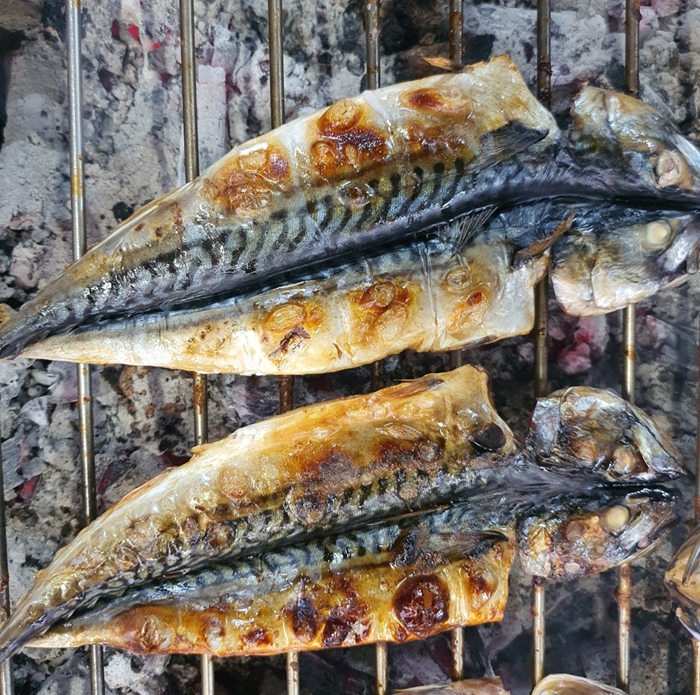 [섬마을어부] 노르웨이고등어 250g 고흥 숯불생선구이 반건조 참숯 구이 이미지 7