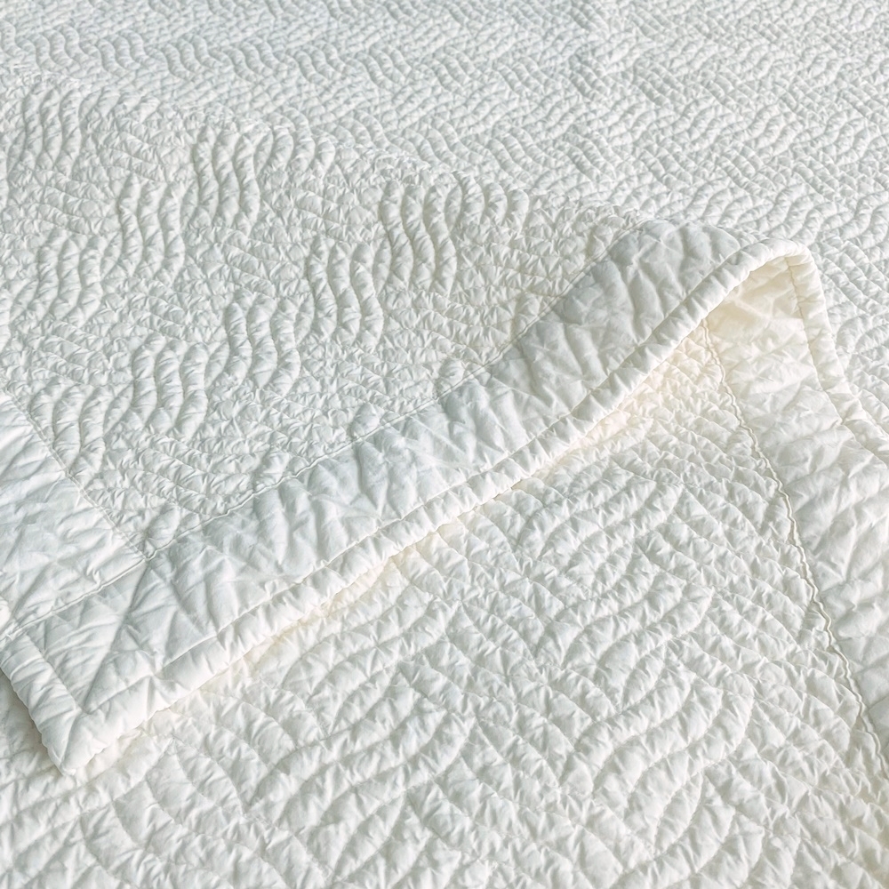 호주산 프리미엄 양모 여름 이불 겸 스프레드 순면 누빔 침대패드