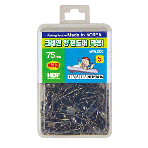 해동 크레인 양 핀 롤링 스위벨 스냅 벌크 도래 덕용 대용량 - 메인 이미지