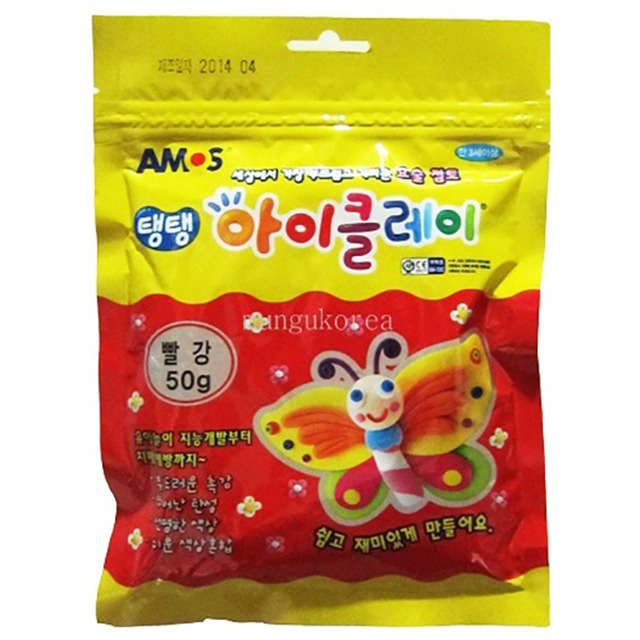 아이클레이 50g 빨강 클레이 놀이 - 상품 이미지