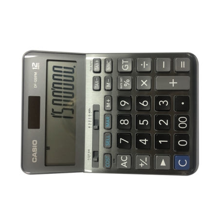 카시오 전자 계산기 DF-120FM 12자리 구DF-120BM