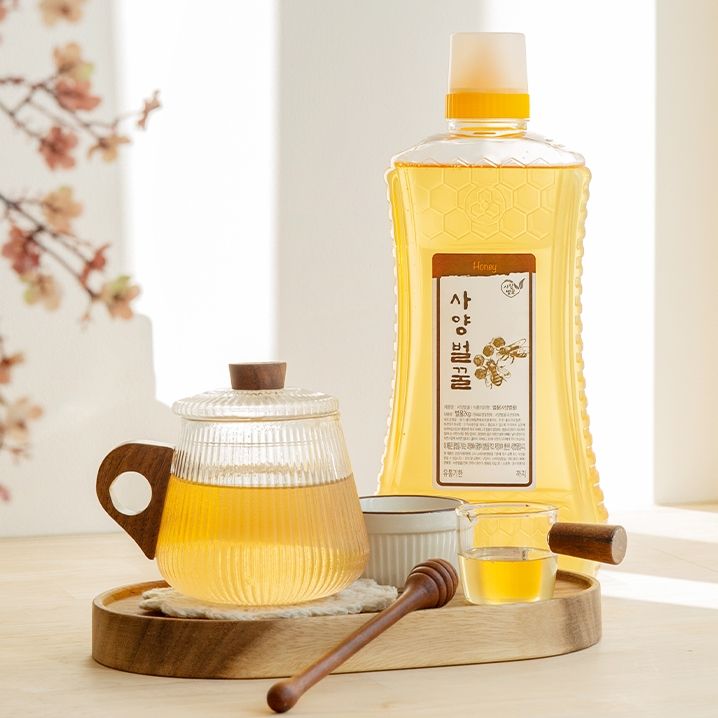 사랑벌꿀 사양벌꿀 업소용 사양꿀 2kg, 1개