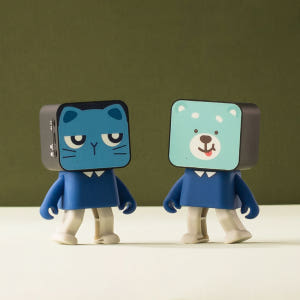 플라이토 3W 휴대용 춤추는 댄싱 미니 블루투스 스피커 25종 개봉기 | 실사용 후기 - 상품 이미지 2