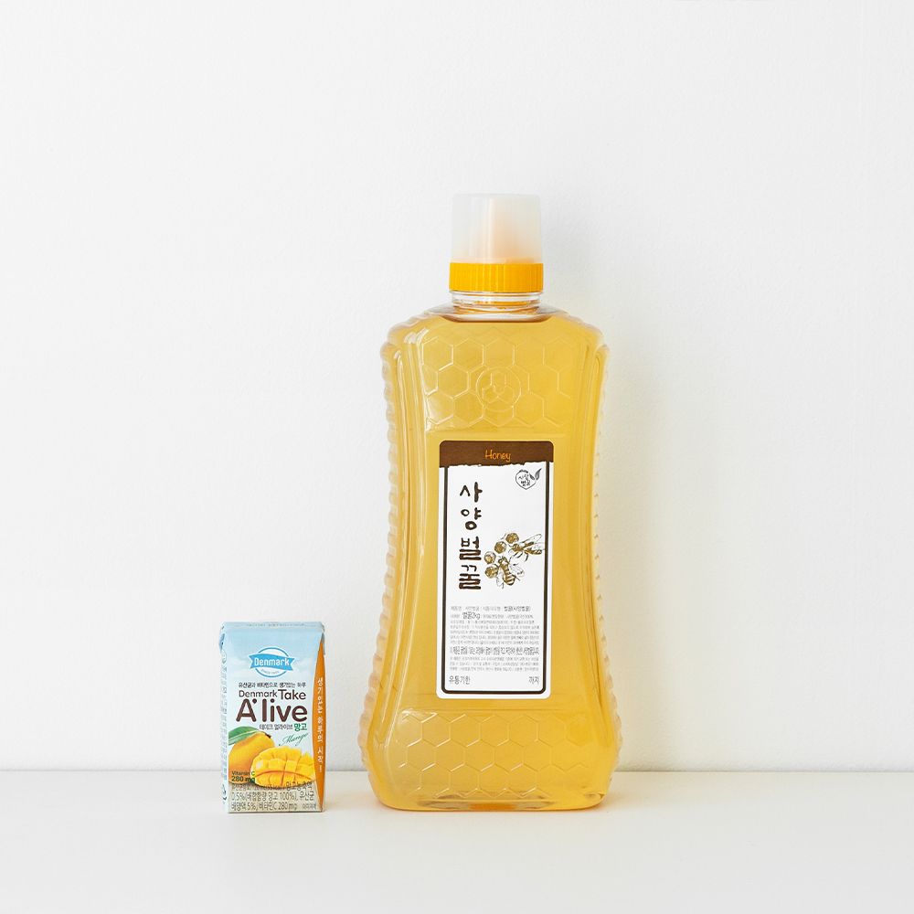 사랑벌꿀 사양벌꿀 업소용 사양꿀 2kg, 1개 이미지 4