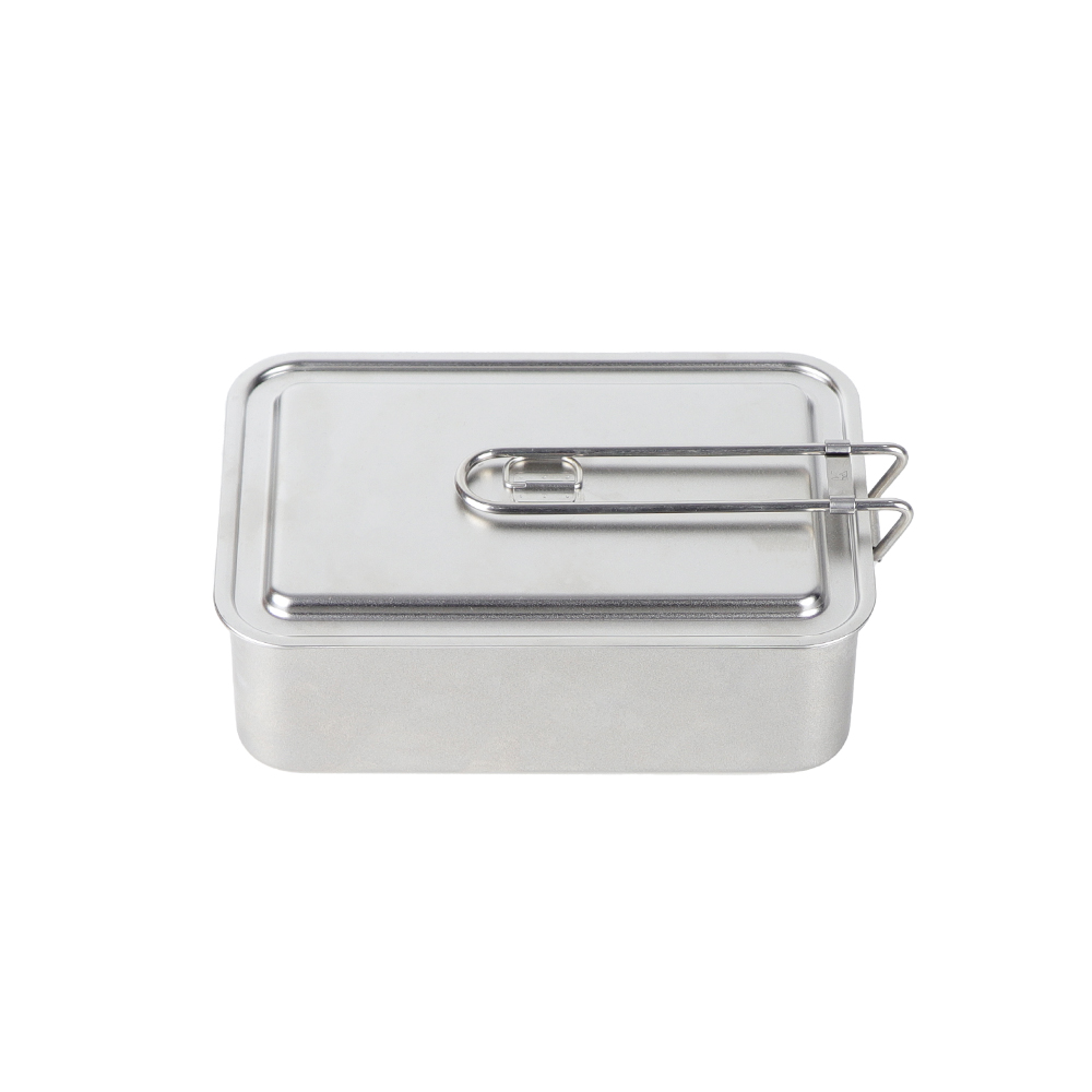 키녹스 반합 캠핑 냄비 군용 스텐 사각 국산