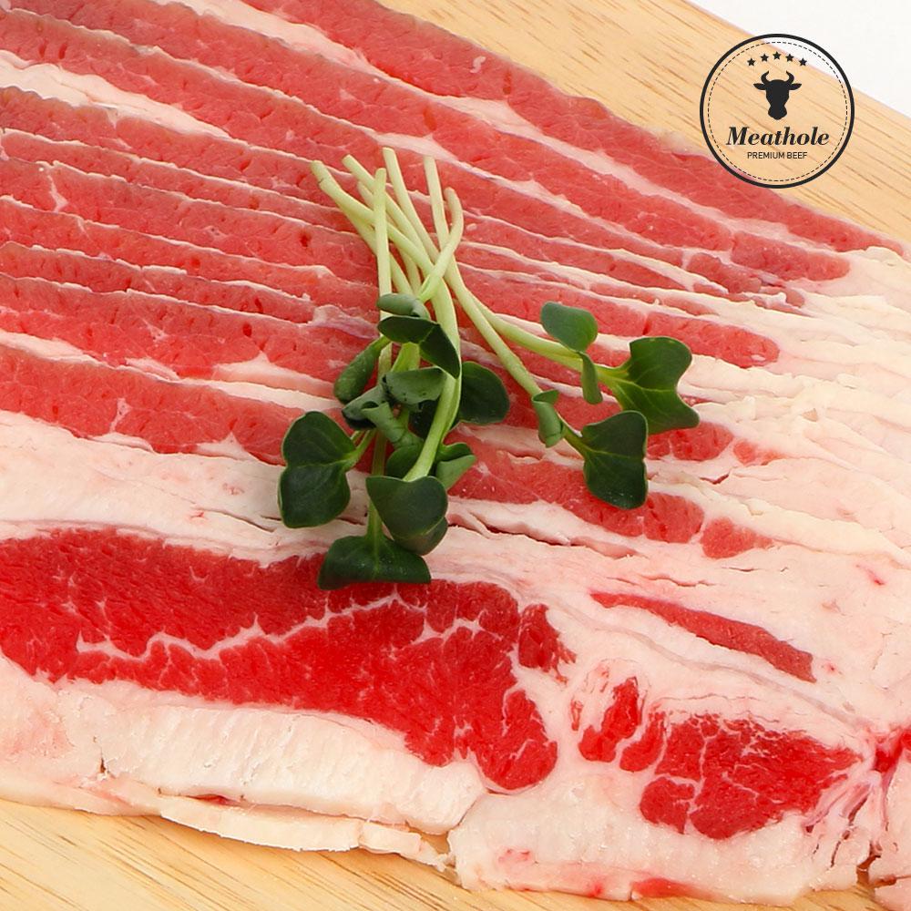 소고기 우삼겹 5kg 1.5mm 벌크 대용량 덮밥 초밥 볶음 - 상품 이미지