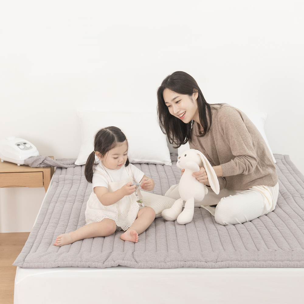 [리뷰 2만개 돌파] 포레몽 베이직 온수매트 침대형 퀸(분리난방), 150x190cm 상세 이미지 5