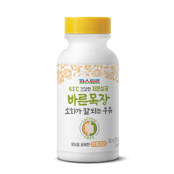 파스퇴르 바른목장 소화가 잘되는 우유 180ml 10개 이미지 3