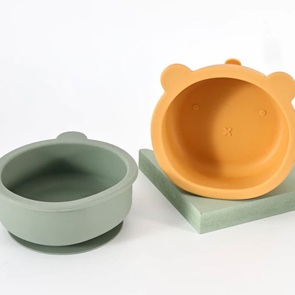 베베라팡 실리콘 아기 흡착볼 이유식용기 그릇 - 상세 이미지 4