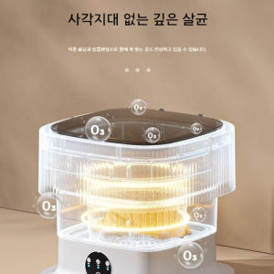 접이식세탁기 휴대용 원룸 이동식 세탁기 캠핑 소형 세탁기 개봉기 | 실사용 후기 - 상품 이미지 4