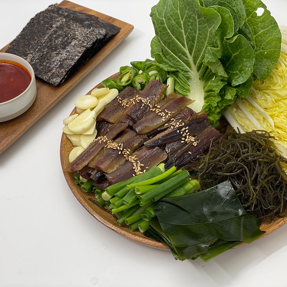 포항 구룡포 과메기 꽁치 손질 단품 야채세트 - 상세 이미지 4