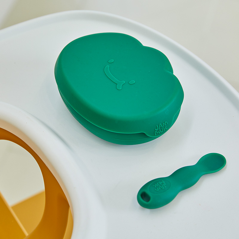 잼먹 이유식 자기주도 스푼 땅콩 아기 숟가락 수저