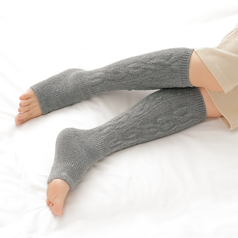 주물주물 종아리 레그워머 니삭스 뉴컬러 (숙면케어) 니트 울 발목 발토시 방한 발열 겨울 두꺼운 수면 양말 수족냉증 남녀공용