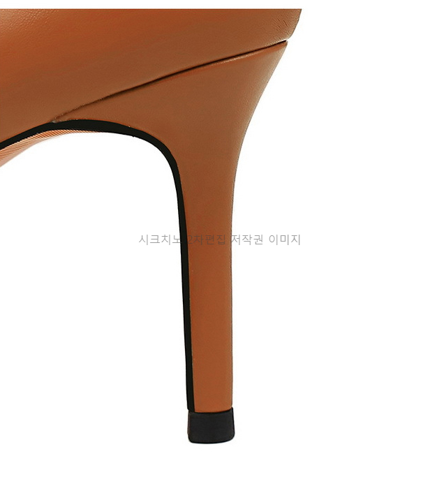 브리스 8cm 스틸레토 여성 로퍼 하이힐 구두 2color 상세 이미지 21