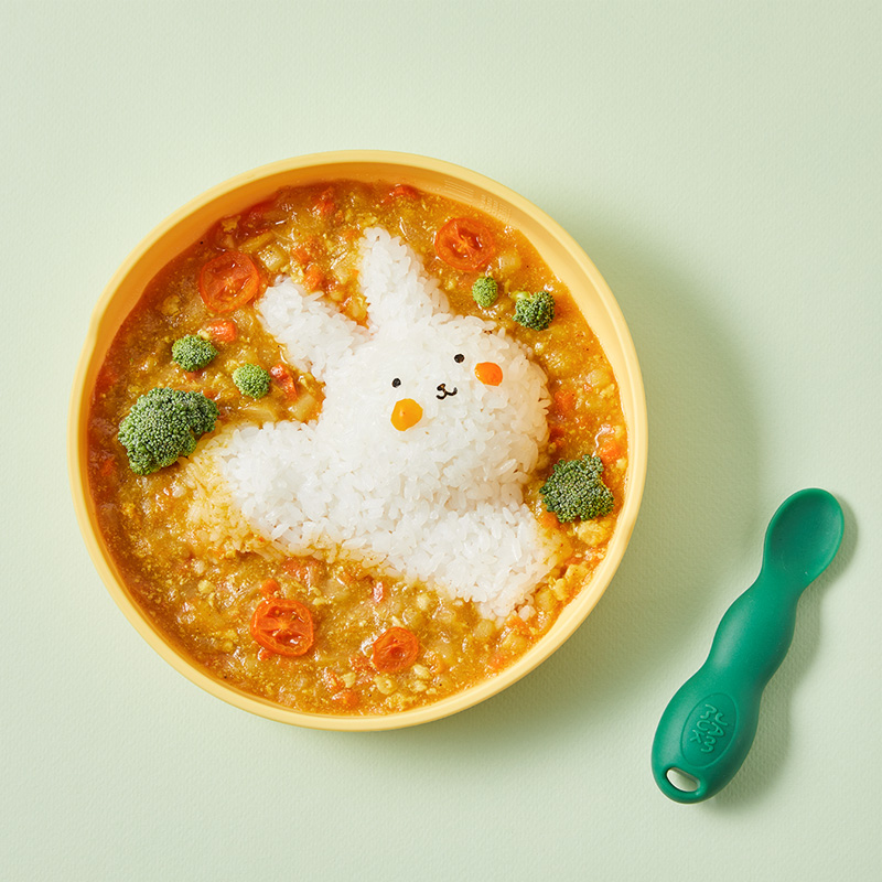 잼먹 토핑이유식 흡착식판 디바이더세트 용기 유아 아기