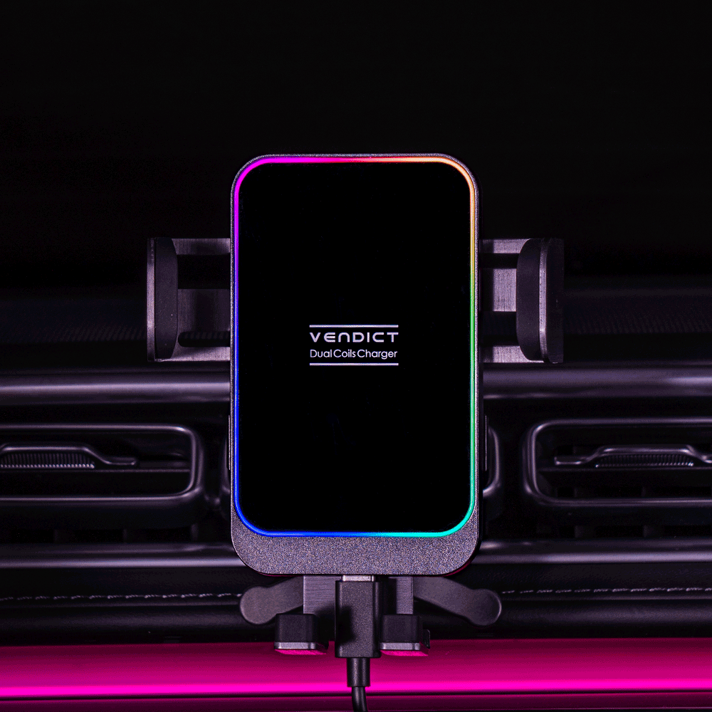 벤딕트 차량용 무선 충전기 거치대 Z플립7 6 5 4 핸드폰 스마트폰 루나스퀘어